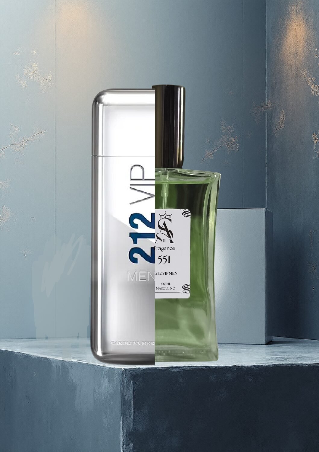 551 - 212 vip men , Carolina Herrera